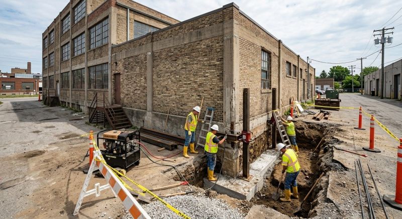 Building Foundation Repair in Vernon Rockville, CT
