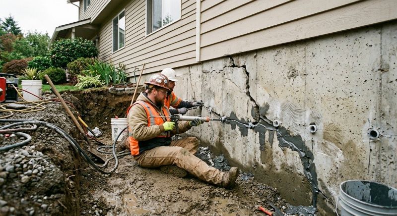 Basement Foundation Repair in Manchester, CT