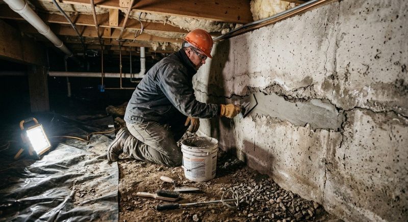 Basement Foundation Repair in Simsbury, CT