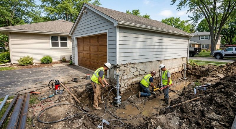 Basement Foundation Repair in South Glastonbury, CT