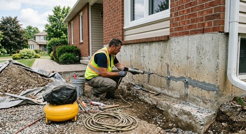 Basement Foundation Repair in Thomaston, CT