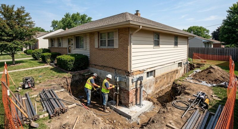Building Foundation Repair in East Berlin, CT