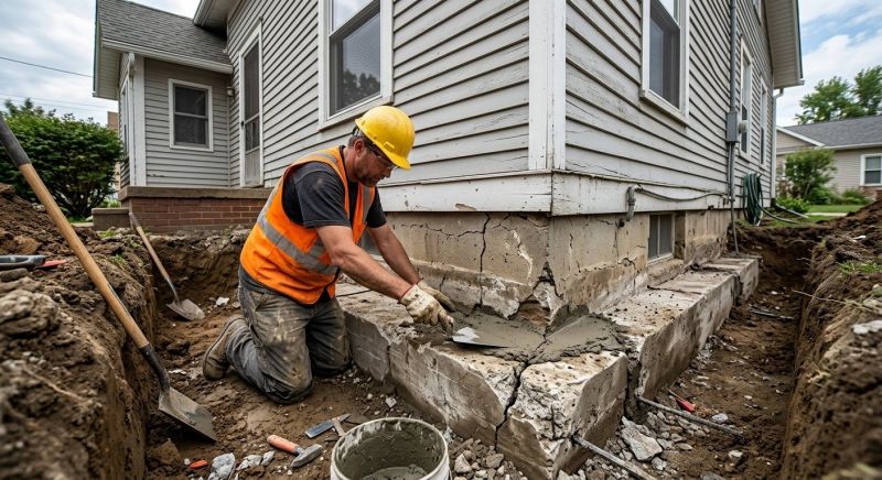 Building Foundation Repair in East Granby, CT