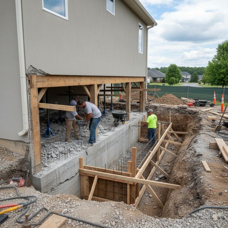 Building Foundation Repair in Longmeadow, MA