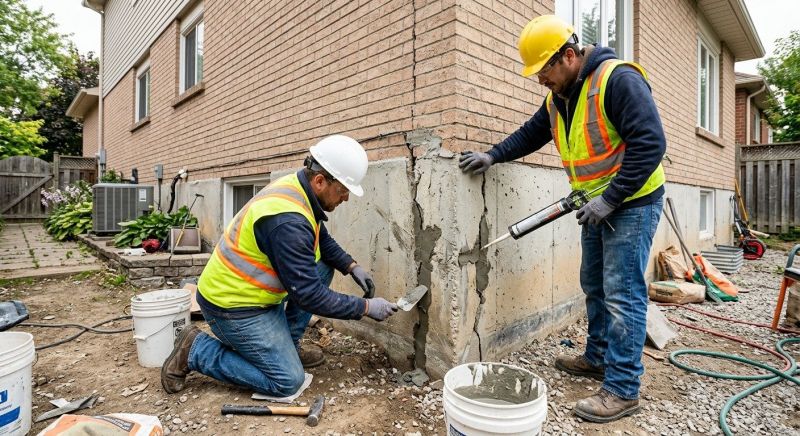 Building Foundation Repair in New Hartford, CT