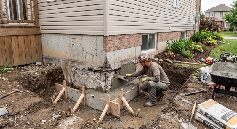 Building Foundation Repair in Plainville, CT