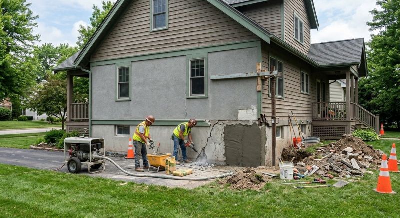 Building Foundation Repair in Waterbury, CT