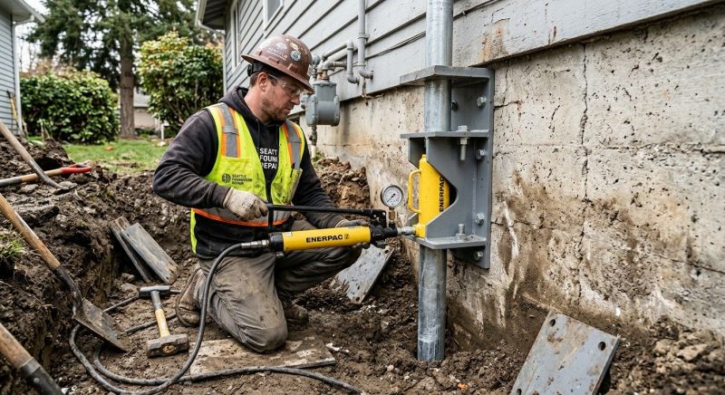 Concrete Foundation Leveling in Cromwell, CT