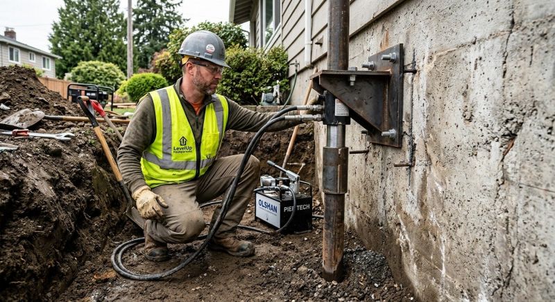 Concrete Foundation Leveling in Hebron, CT
