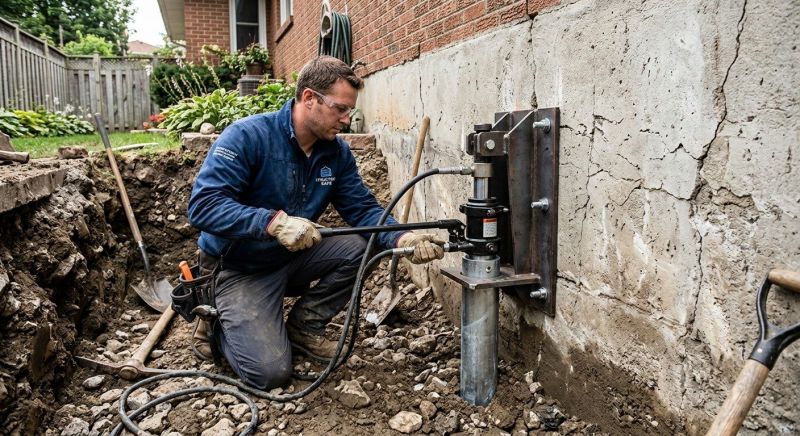 Concrete Foundation Leveling in New Hartford, CT