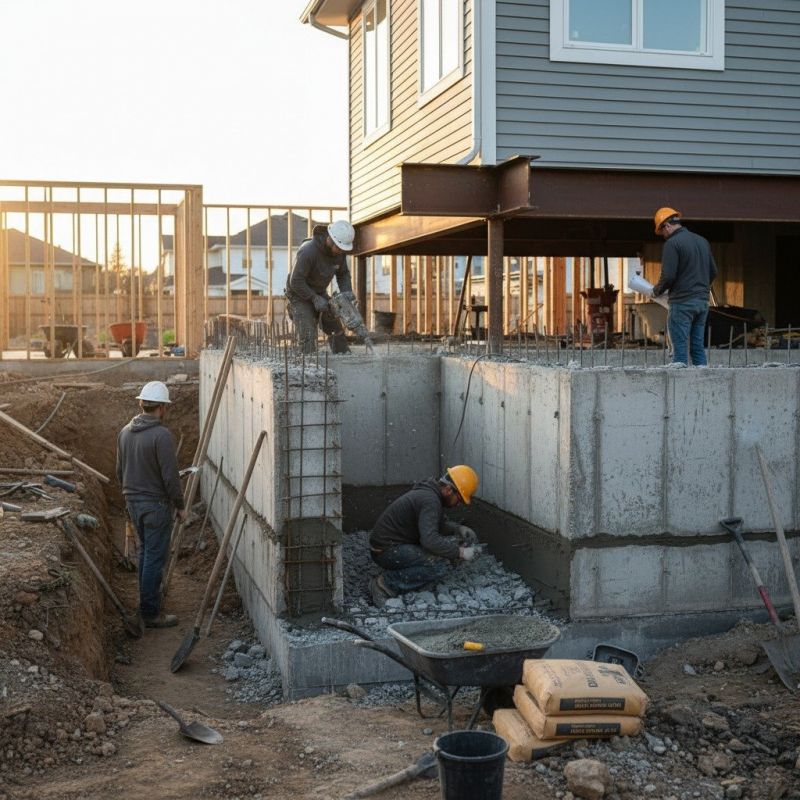 Concrete Foundation Repair in North Granby, CT