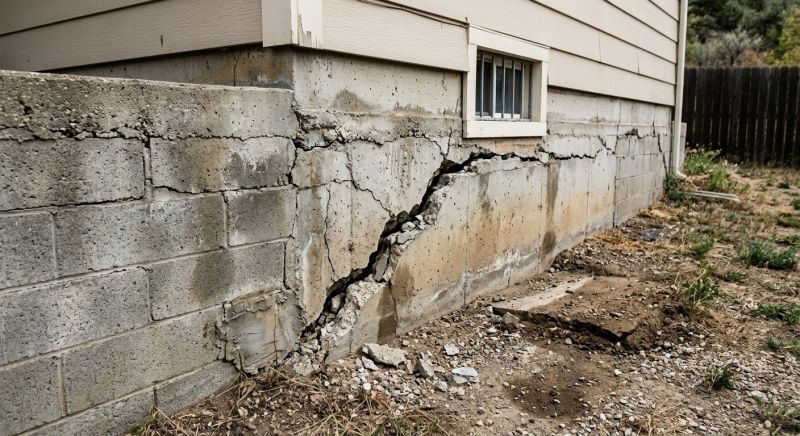 Cracked Foundation Repair in Bolton, CT