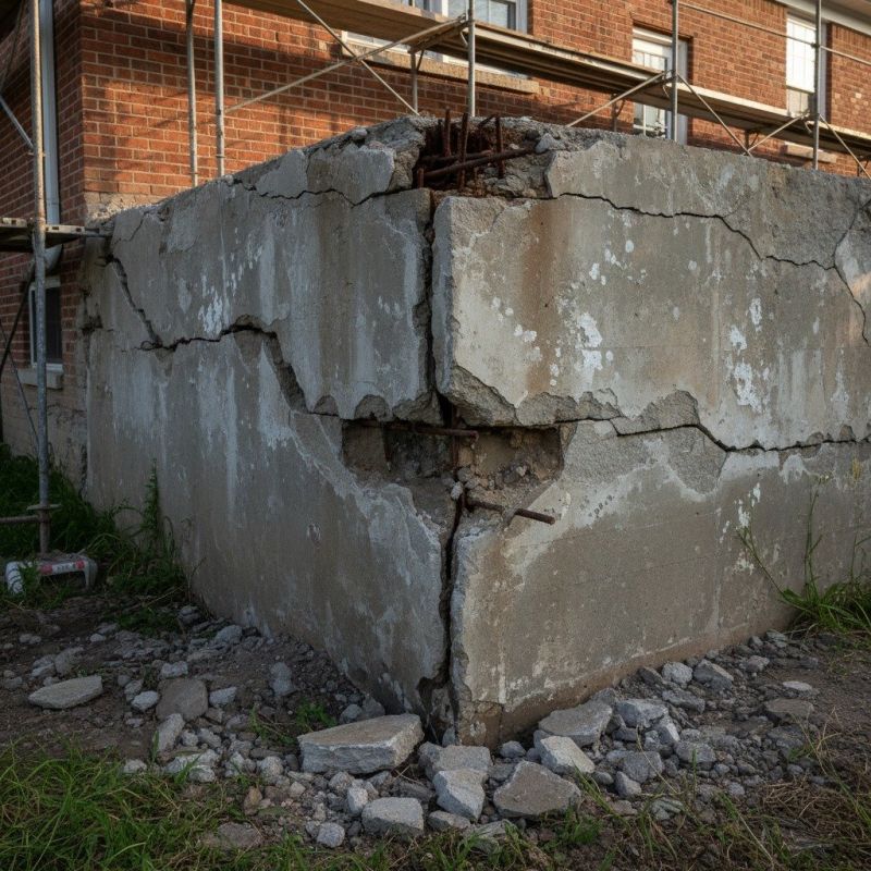 Cracked Foundation Repair in Farmington, CT