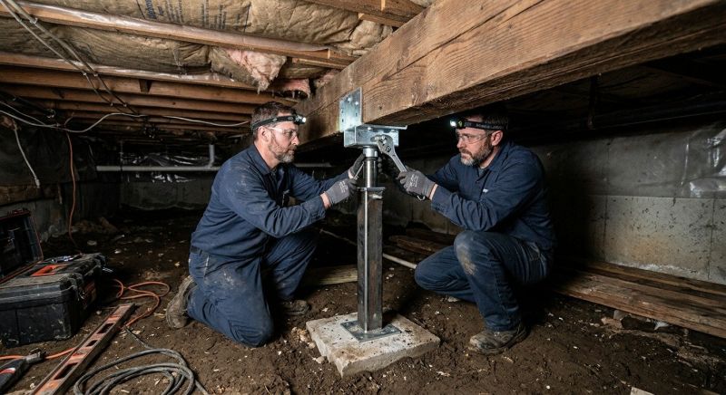 Crawlspace Foundation Repair in Coventry, CT