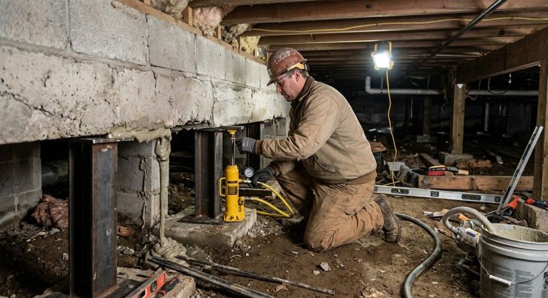 Crawlspace Foundation Repair in Cromwell, CT