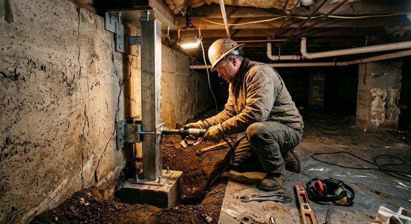 Crawlspace Foundation Repair in East Hartford, CT