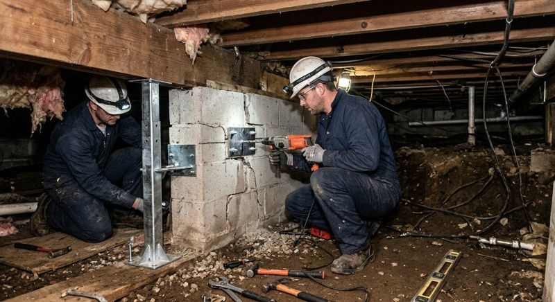 Crawlspace Foundation Repair in Southington, CT