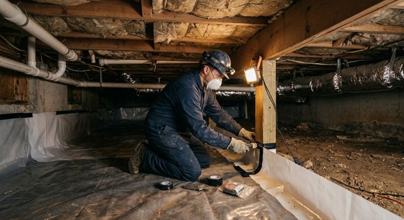 Crawlspace Repair in West Hartford, CT