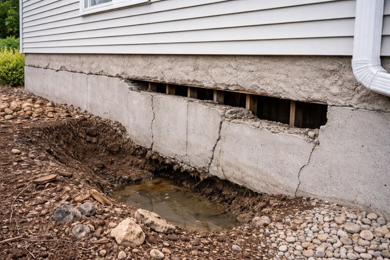 Foundation Damage Repair in Somers, CT