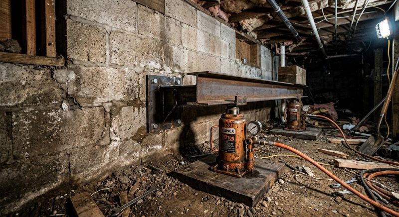 Foundation Jacking in Cheshire, CT