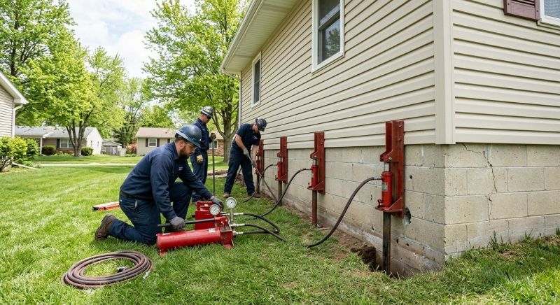 Foundation Jacking in East Hampton, CT