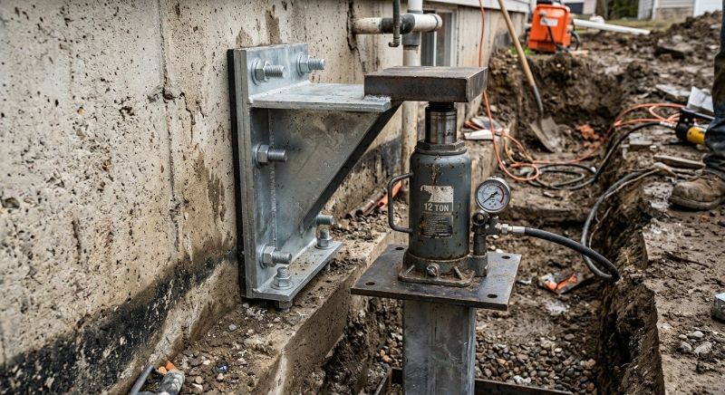 Foundation Jacking in Plainville, CT