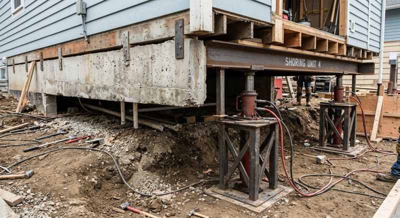 Foundation Jacking in Weatogue, CT