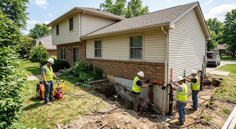 Foundation Jacking in Weatogue, CT