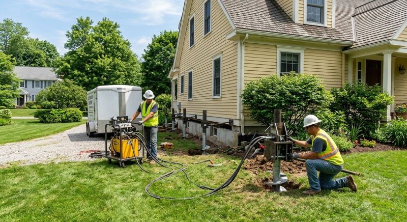 Foundation Lifting in Naugatuck, CT