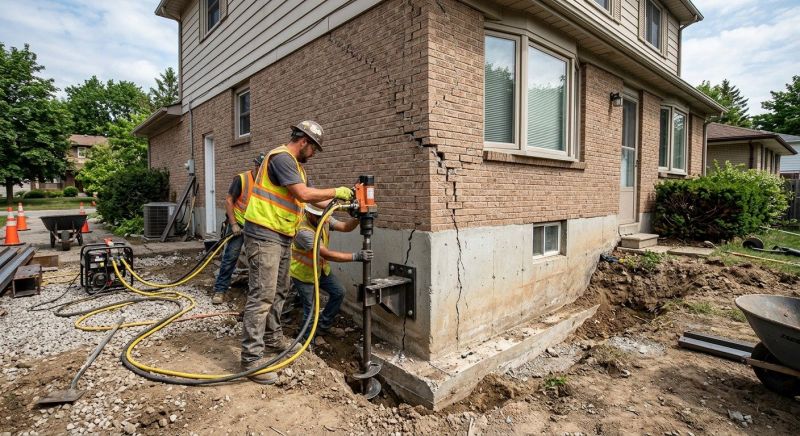 Foundation Raising in Andover, CT