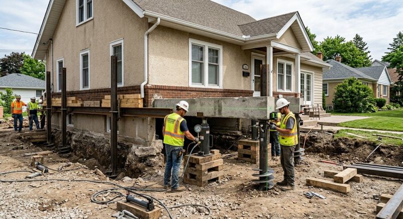 Foundation Releveling in West Hartford, CT