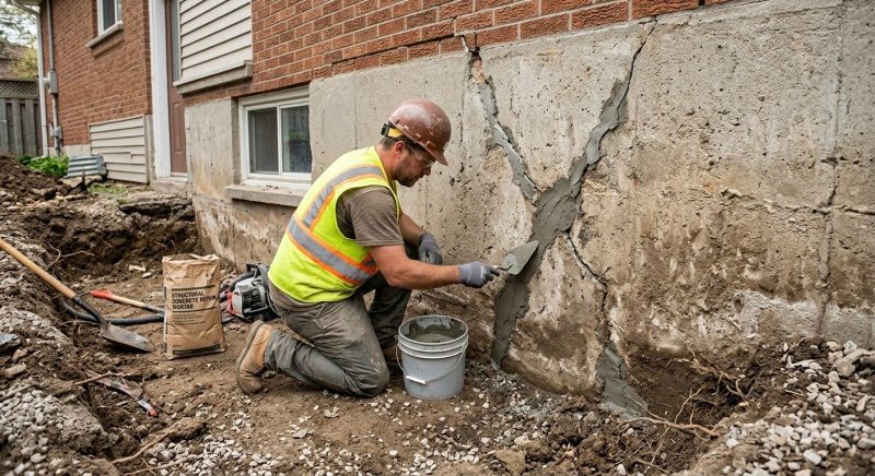 Foundation Repair in Northfield, CT