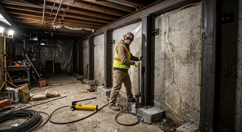Foundation Stabilizing in Farmington, CT