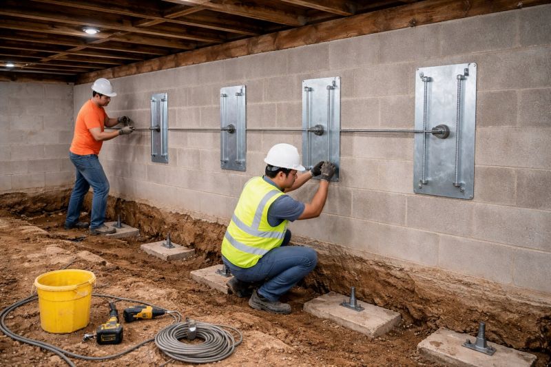 Foundation Stabilizing in Somers, CT