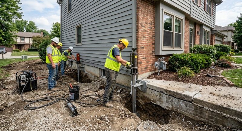 Foundation Stabilizing in Thomaston, CT