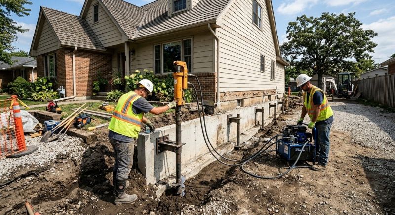 Foundation Strengthening in West Hartford, CT