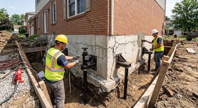 Foundation Structural Repair in Longmeadow, MA