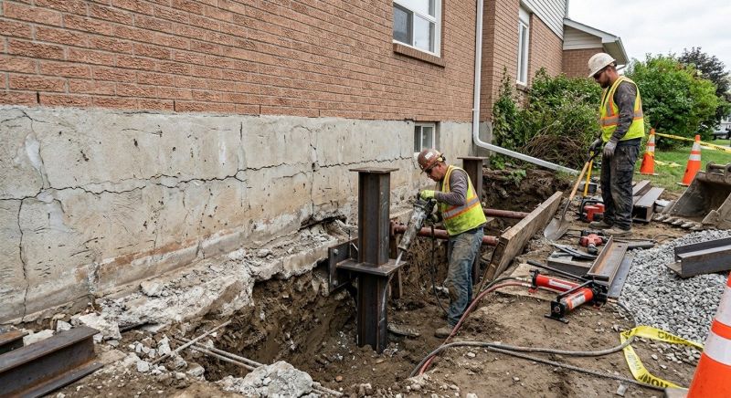 Foundation Structural Repair in Plymouth, CT