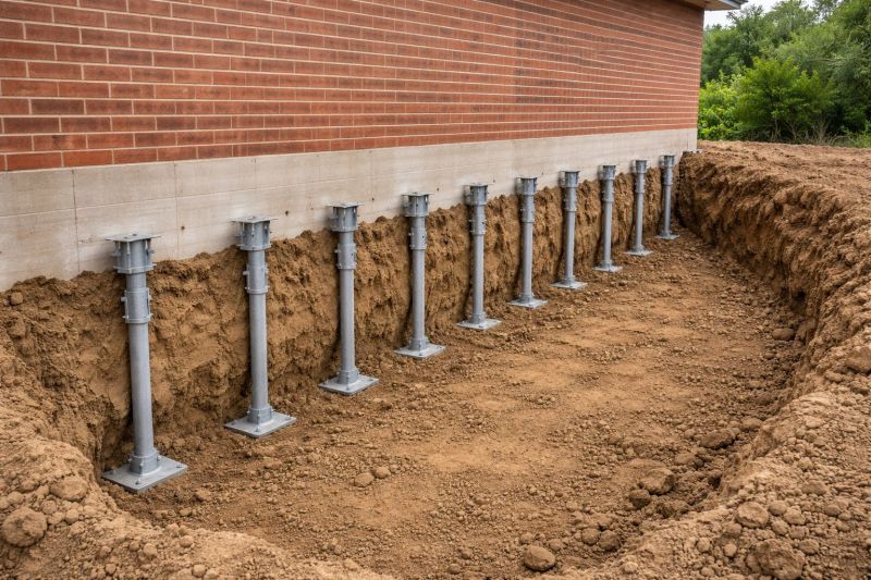 Helical Pile Installation in West Hartford, CT