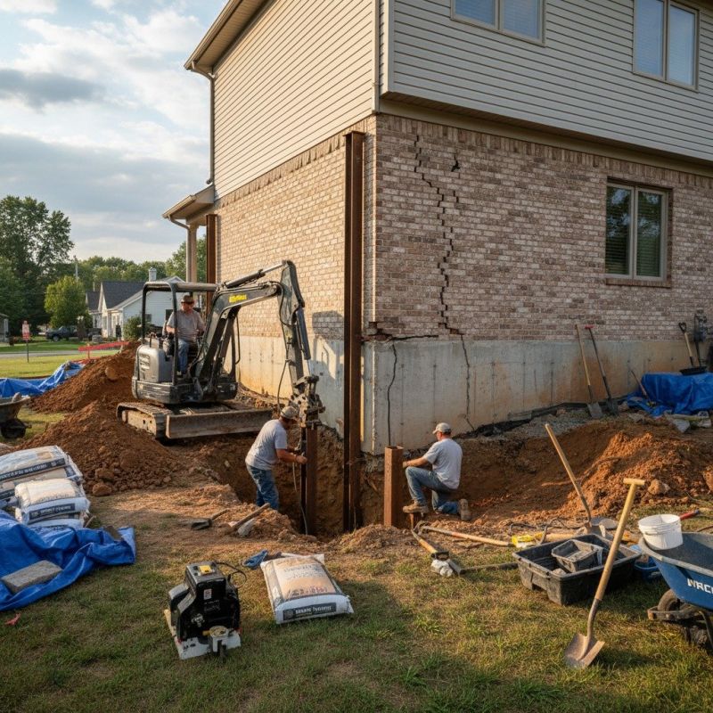 Home Foundation Repair in East Hartford, CT