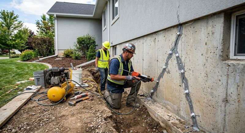 Home Foundation Repair in Granby, CT