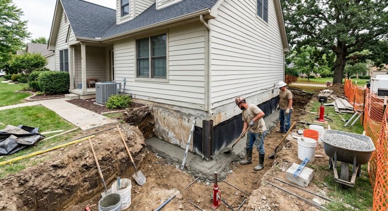 Home Foundation Repair in Higganum, CT