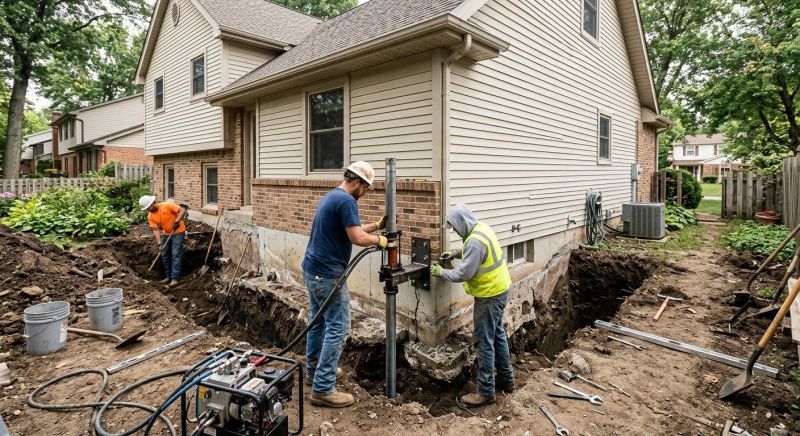 Home Foundation Repair in South Glastonbury, CT