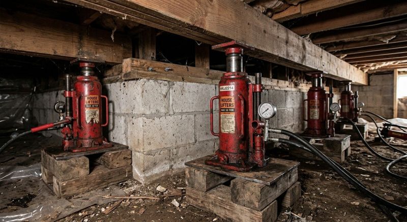 House Settling Repair in West Hartford, CT