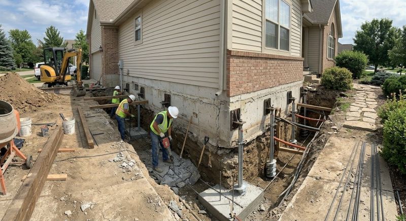 House Underpinning in West Hartford, CT