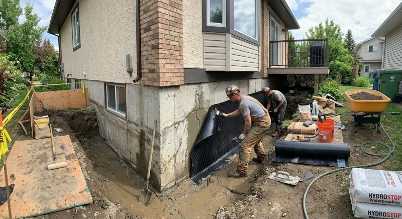 Leaking Foundation Repair in West Hartford, CT