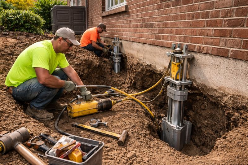 Settling Foundation Service in Terryville, CT
