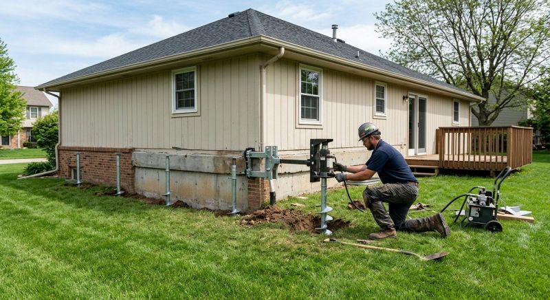 Settling Foundation Service in Terryville, CT