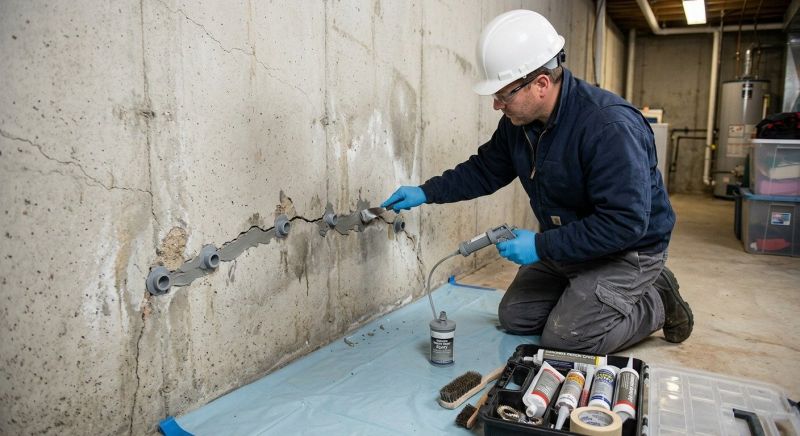 Structural Crack Repair in West Hartford, CT