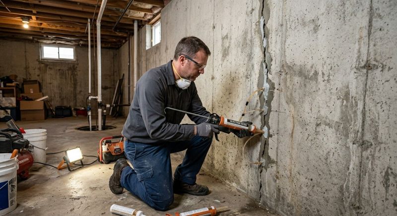 Structural Crack Repair in West Hartford, CT